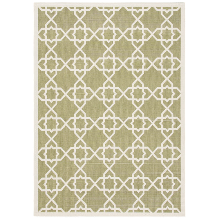 Dirks Performance Geometric Indoor/Outdoor Area Rug