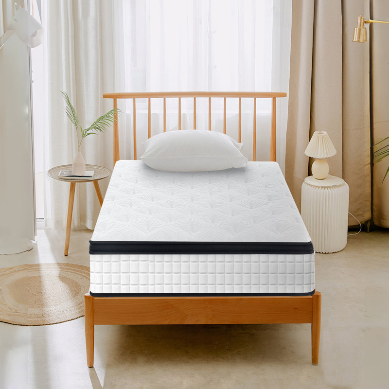 Matelas hybride à ressorts ensachés 12 pouces TG