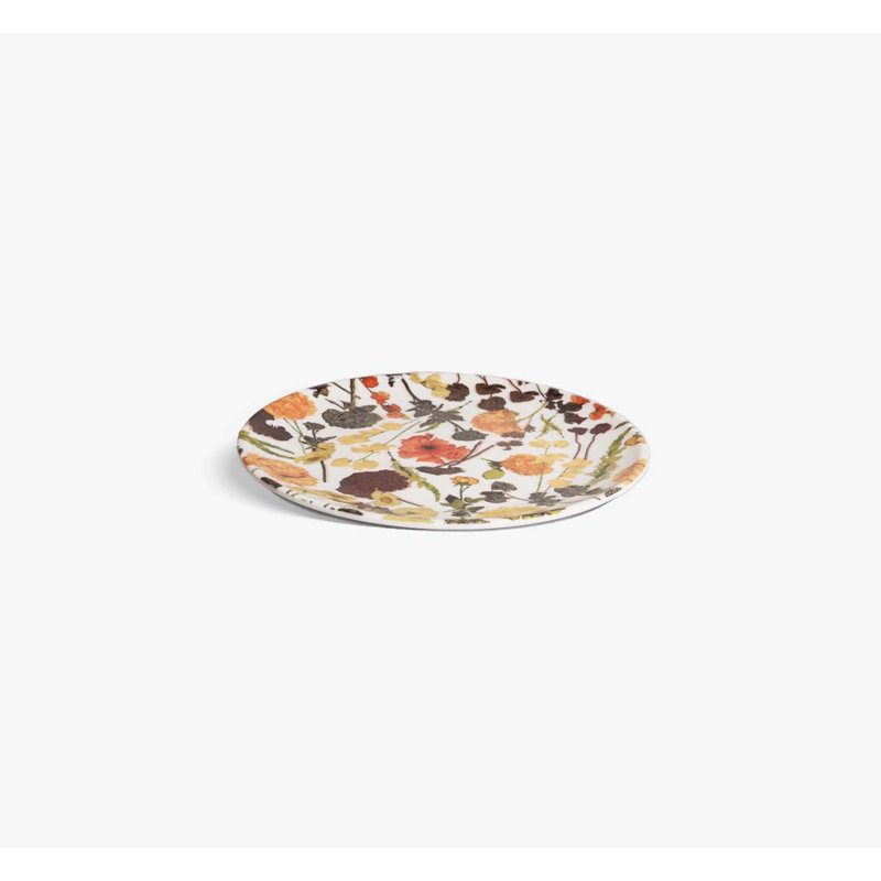 Bol Mckinney, Orange; rouge; blanc, Floral