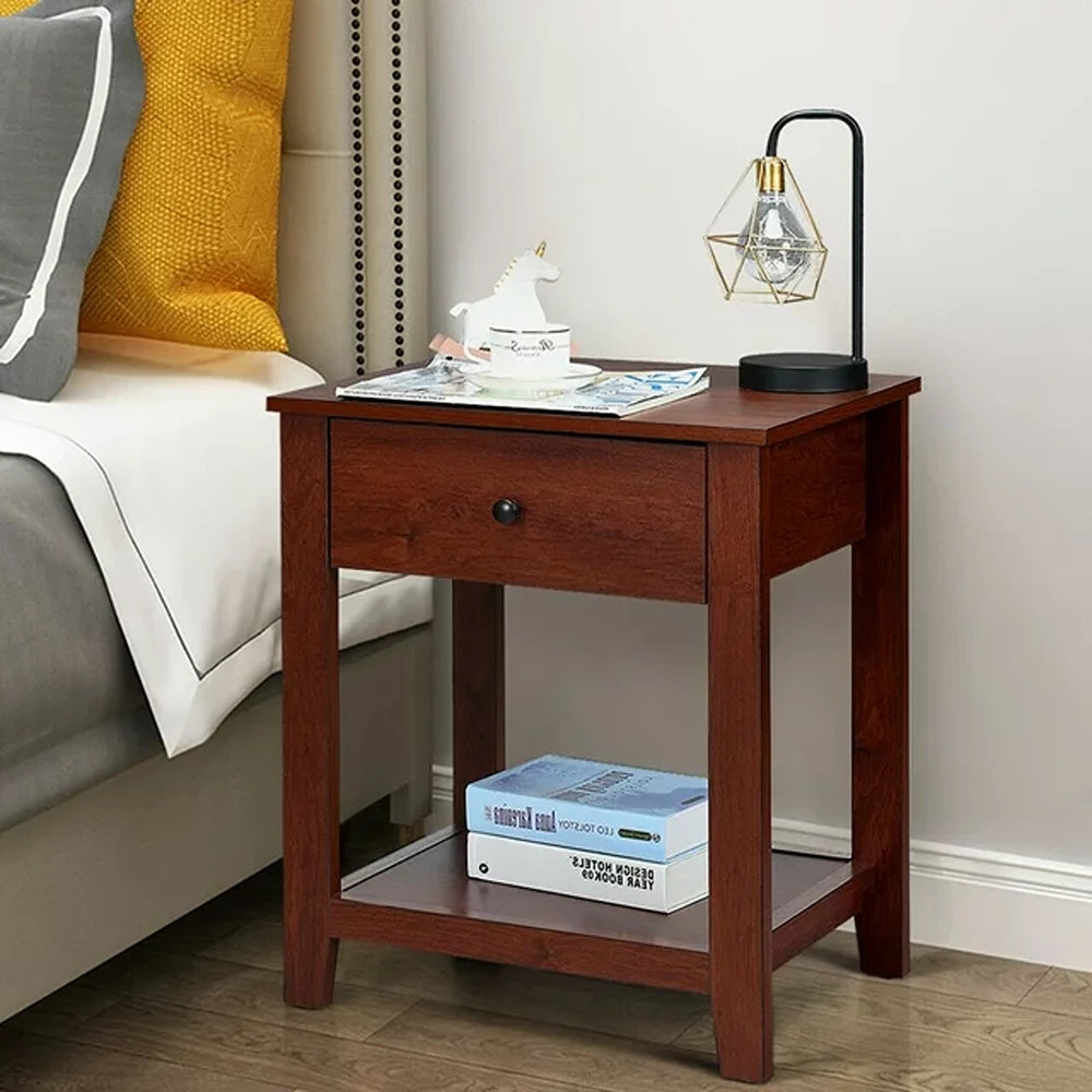 Winston Porter End Table with Storage & Reviews Wayfair