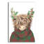 «Christmas Highland Cow» par Diane Kater - impression sans cadre-2049351455