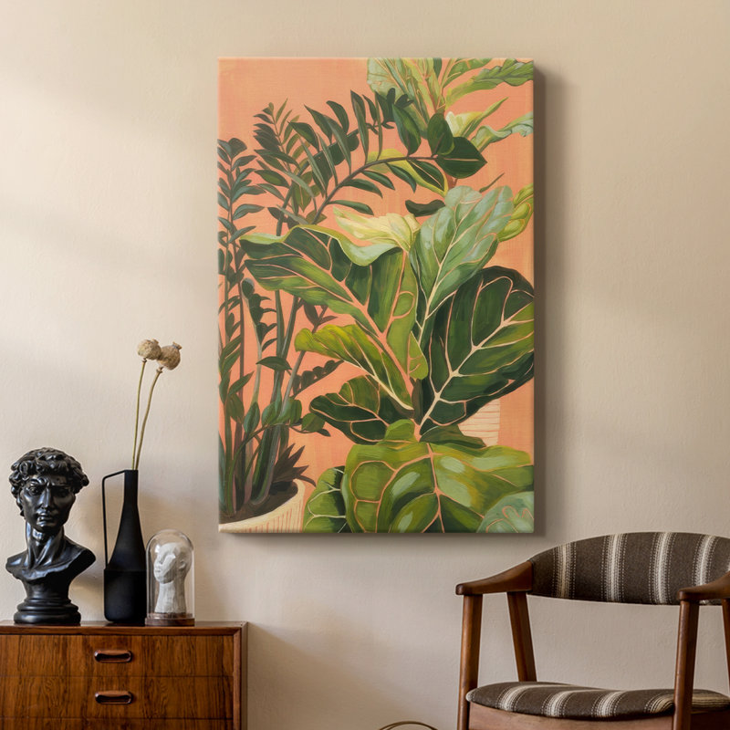 Golden Hour Greenery I - galerie sur mesure, H 36 po x l 24 po