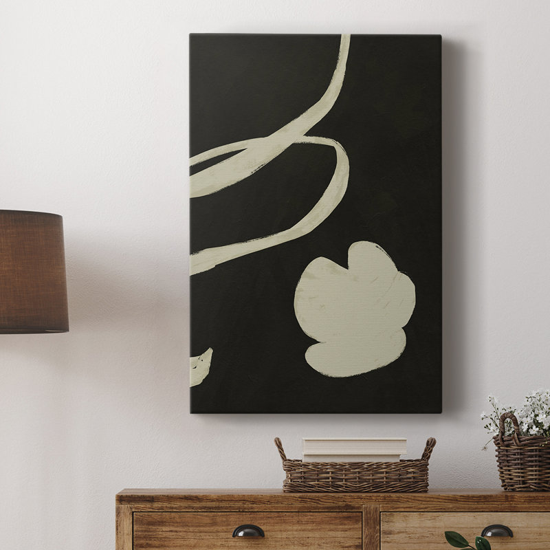 «Neutral Spring I» - galerie sur mesure Cavas, H 18 po x l 12 po