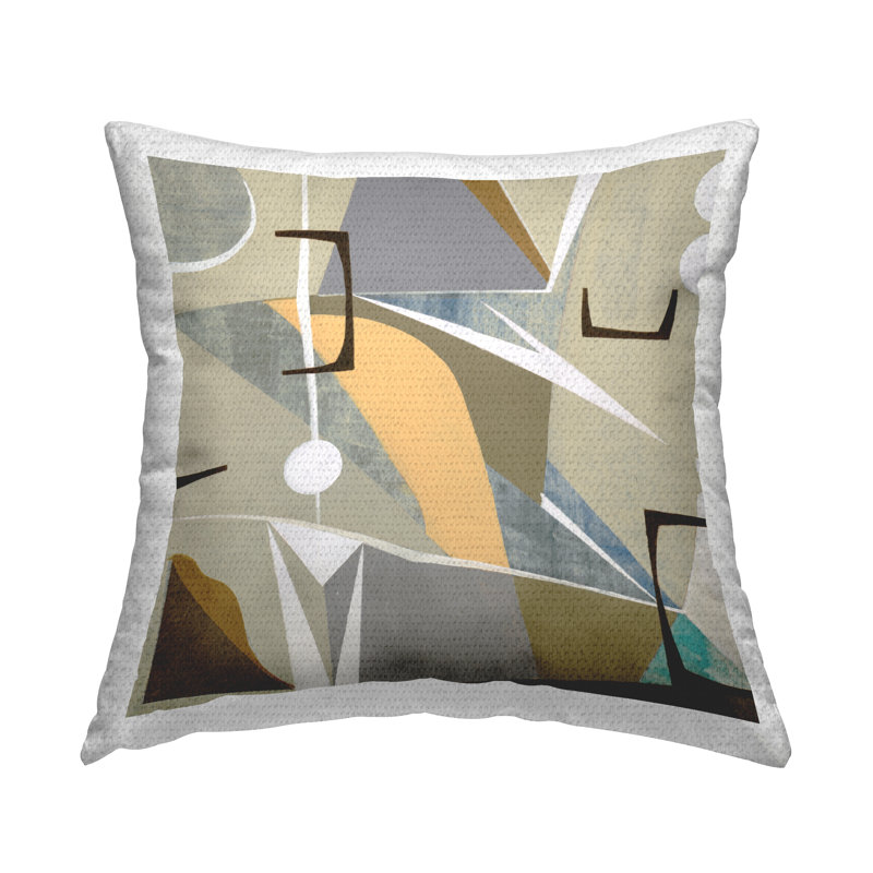 Geometric Outdoor Throw Pillow