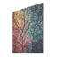 Feuillage d'automne orange - Arbre sur bois-163504965