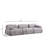 Stylish 3-Seat Sofa, Light Grey, 114.2 x 37.4 x 29.5 inches | Durable Beech Wood & Chipboard Frame, Soft 100% Polyester Fabric | Comfortable Seating with 28 DNS Foam & 24 DNS Feather | Modern Design for Living Rooms-1741178985