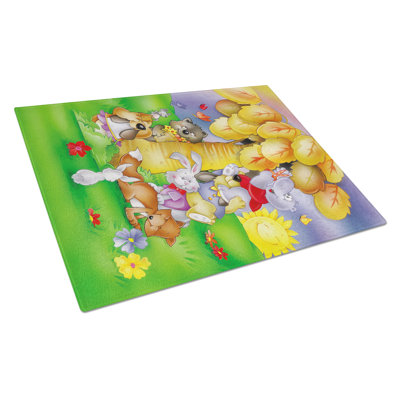 Wood Glass Cutting Board
