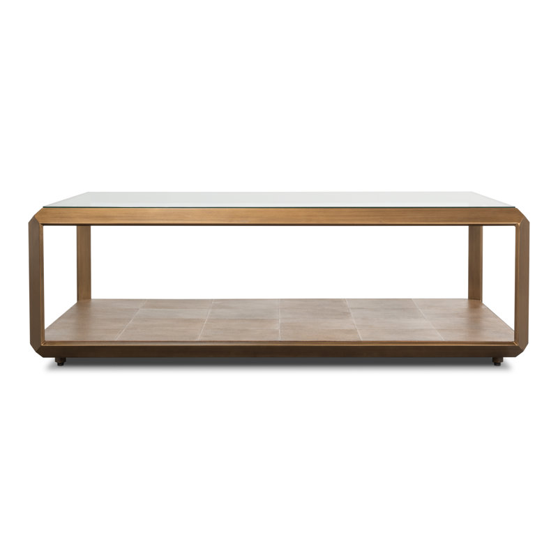 Gilbert Glass Cocktail Table