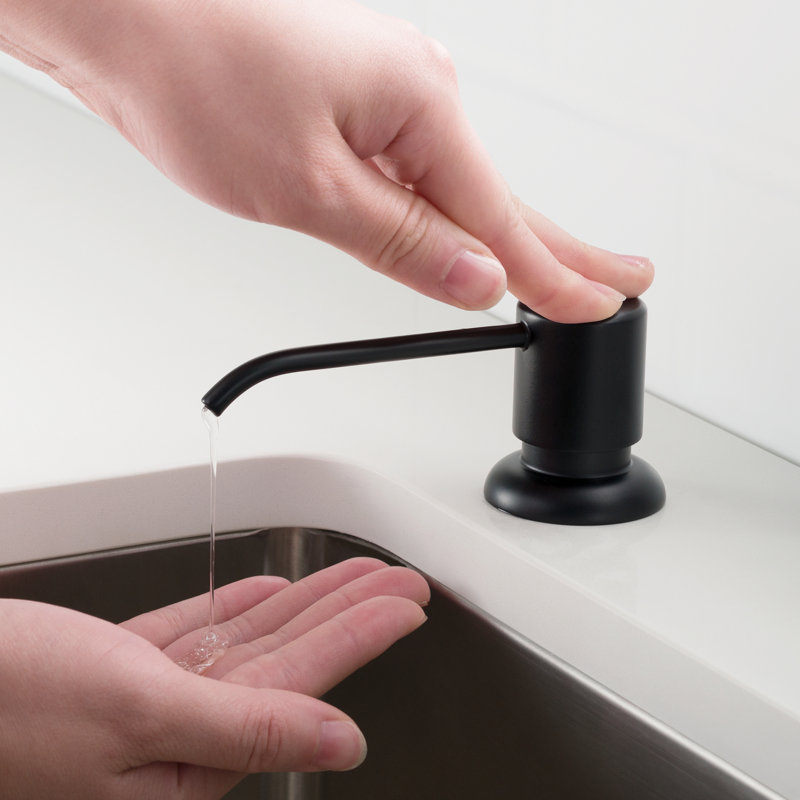 Distributeur de savon Boden, Noir mat