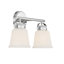 Éclairage pour salle de bain 4 lumières Savoy House Kaden en chrome poli-70337274-119772782-119772786