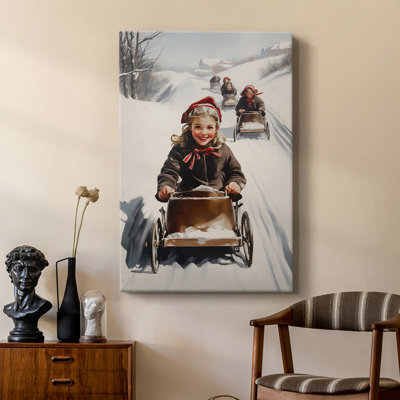 Christmas Holiday Art -Series 2-CCLIII -Custom Wrapped Gallery Cavas