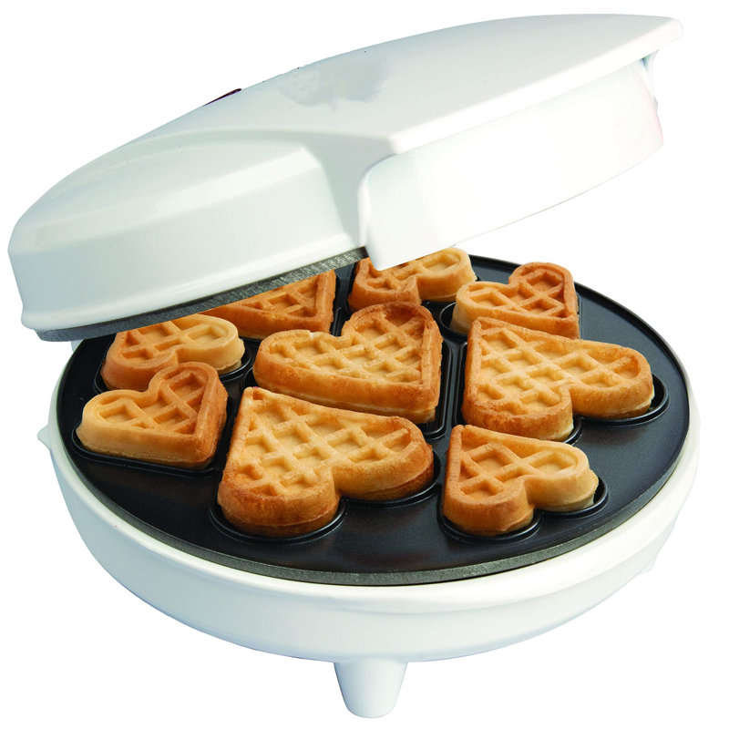 Mini gaufrier à cœurs