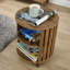 Luna Tier Round Open Shelf End Table