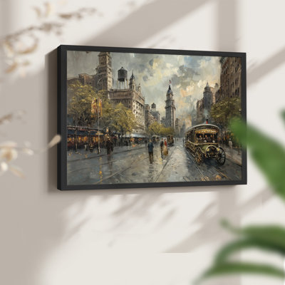 Landscape Series-CLXXXIX -Framed Print - Restickable