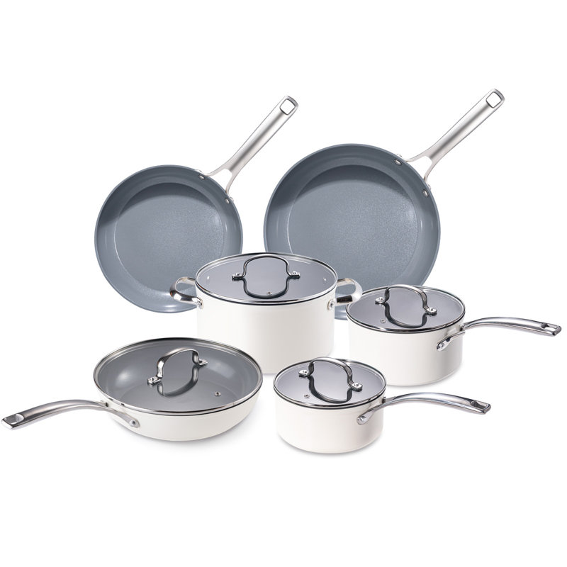 Lunaray 10 - Piece Cookware Set