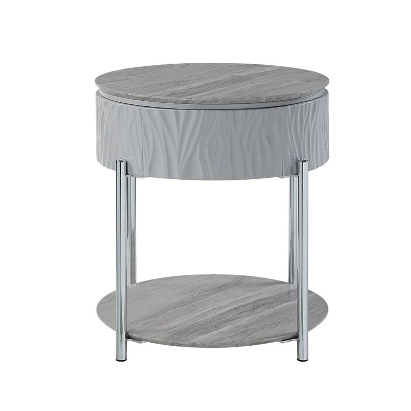 Table de bout avec rangement Dahntay