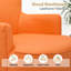 Fauteuil d'appoint rembourré en similicuir Quinterria-87046280