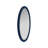 Varsha Oval Glossy Navy Mirror-348517961