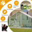 Cage pour chat en métal 3x2 M-609267813