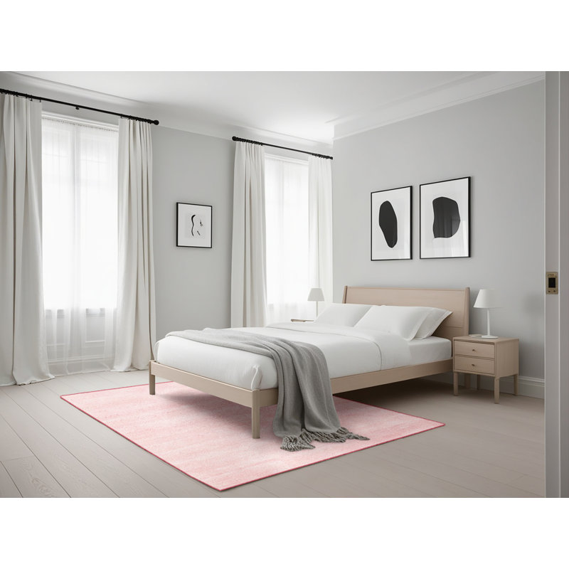 Tapis rose Reingard, Rectangle 5 pi x 7 pi