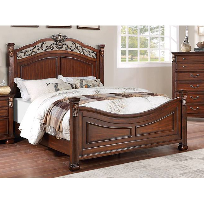 Anaejah Bed, California King, Cherry