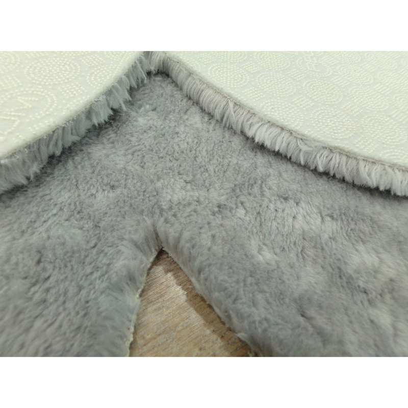 Premium Hall Carpet, Light Grey, 31.5 x 118.1 Inches | 100% Polyester, 0.8-Inch Pile Height | Non-Slip Plush Underside, Antibacterial & Anti-Allergenic, Machine Washable at 86°F | Perfect for Entryways & Living Spaces