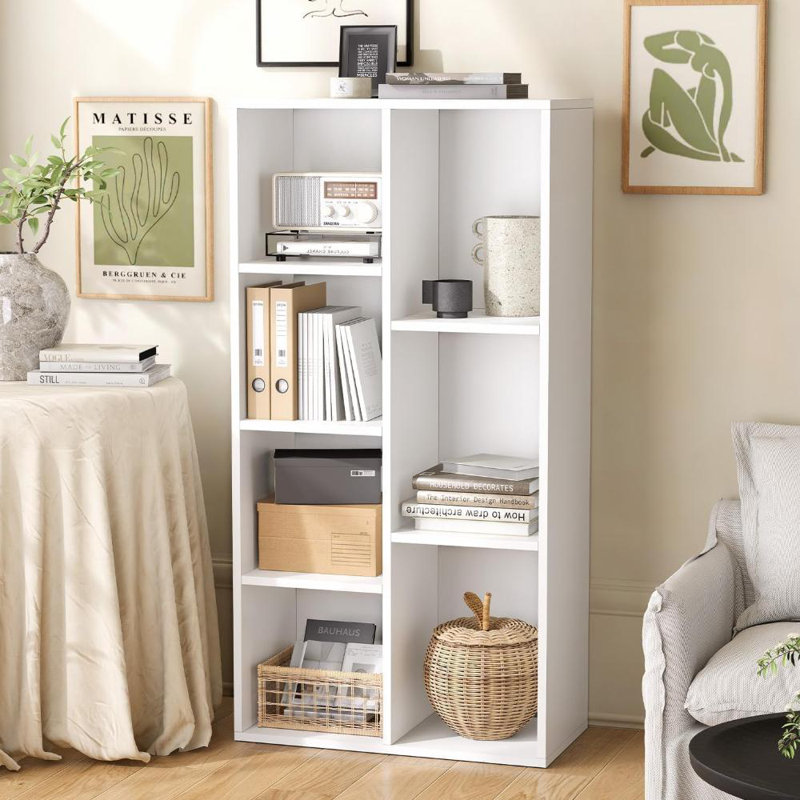 Manufactured Wood Shelving Unit, 110cm H x 55cm W x 24cm D