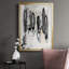 Gray Scribbles I, reproduction encadrée de qualité supérieure - prête à être accrochée-88102265-88102268