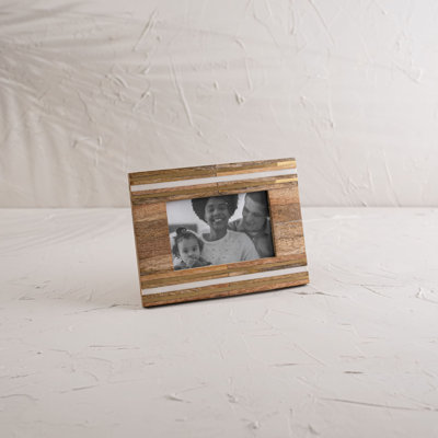Brass Wood Picture Frame