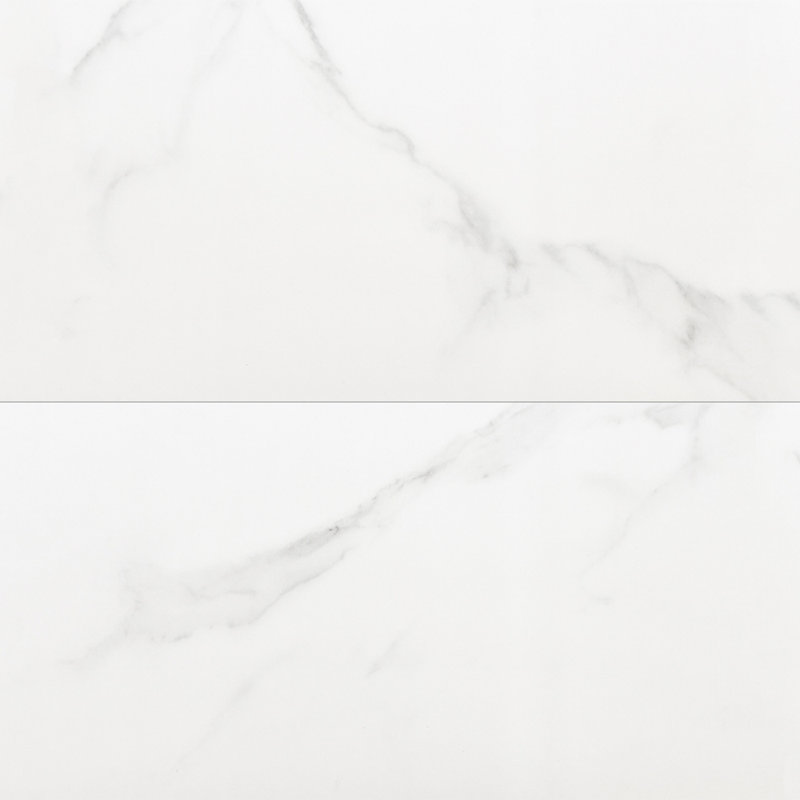 Carreau de porcelaine pour plancher et mur Adacis Pure 24 "x 48" Calacatta