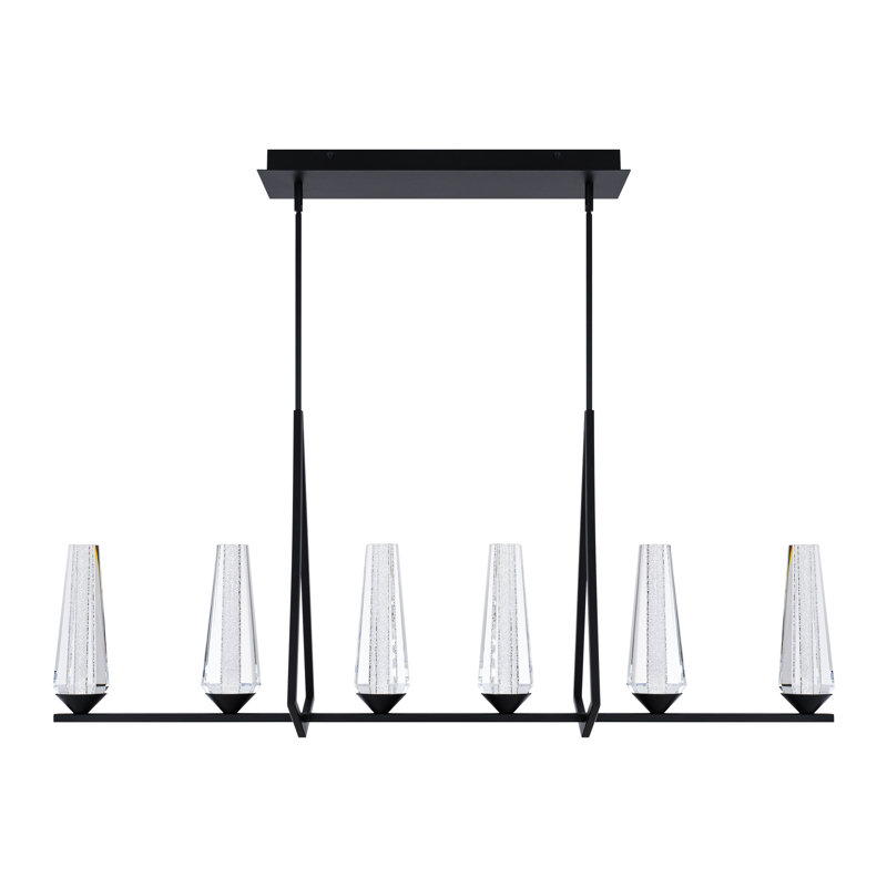 Devotion 6 - Light LED Pendant, Black