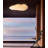 Abstract Human Sculpture Floating Cloud Warm Glow Standing Accent Light