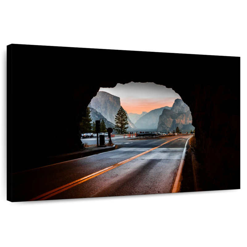 Lilie View From Wawona Tunnel, 16" H x 24" W
