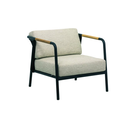 Carly Powder Coated Aluminum Outdoor Lounge Chair