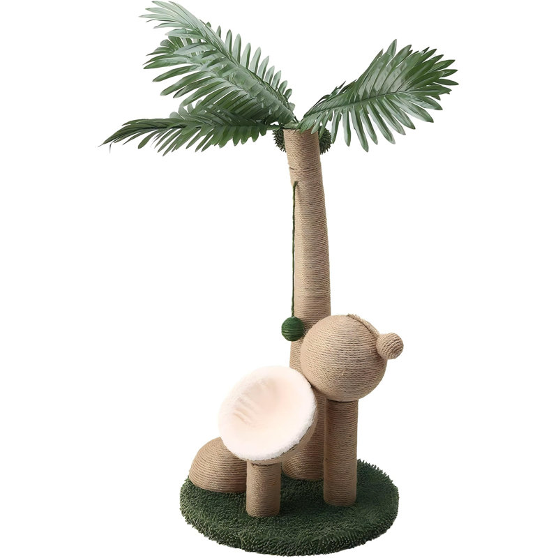 Indoor Cat Scratching Post, Interactive Scratcher