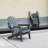HDPE Folding Adirondack Chair With Dual Cup Holder - Composite Adirondack Chair With Wood Texture- ,Gray-374341622