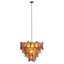 Magnolia 10-Light Quartz Glass Chandelier