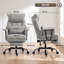 Rebrilliant Linen Office Chair