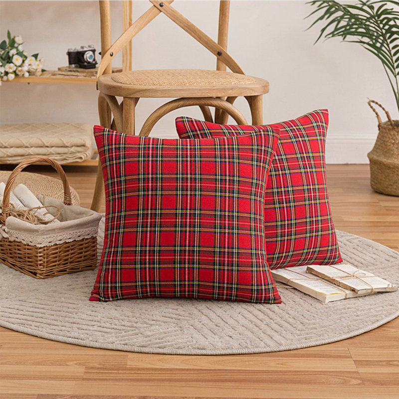 Ensemble de 8 housses de coussin Vintage Farmhouse Winter