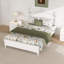 Base de lit plateforme en bois de style minimaliste avec support à lattes-710595405-710595406