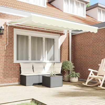 VidaXL Retractable Patio Awning