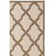 Tapis crème / brun Ferrill-27433777