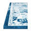 Tapis bleu / ivoire Beecham-613729095