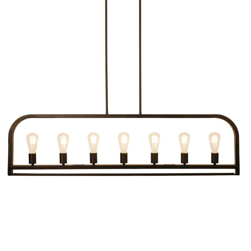 Éclairage pour îlot de cuisine 7 lumières Ifill 49 po Ifill Certifié UL