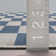 Kehr Square Modern Geometric Blue Flat-Weave Area Rug