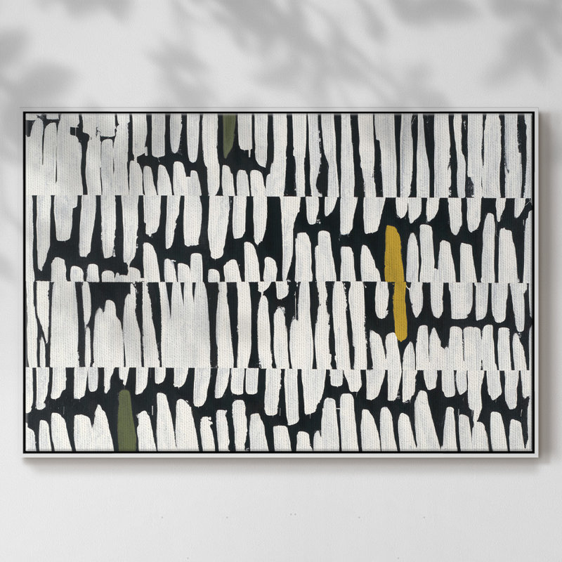 Nuit et jour V1, H 17 po x l 25 po x P 2 po, Blanc