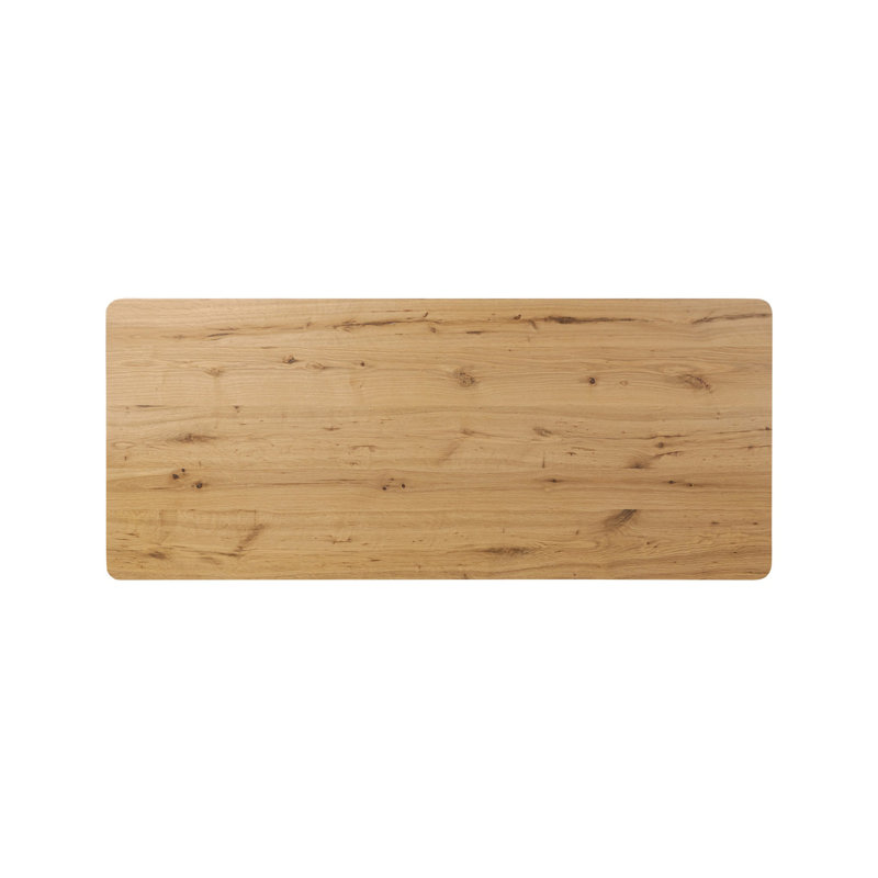Novella Writing Desk-Natural Oak Veneer Thick Random
