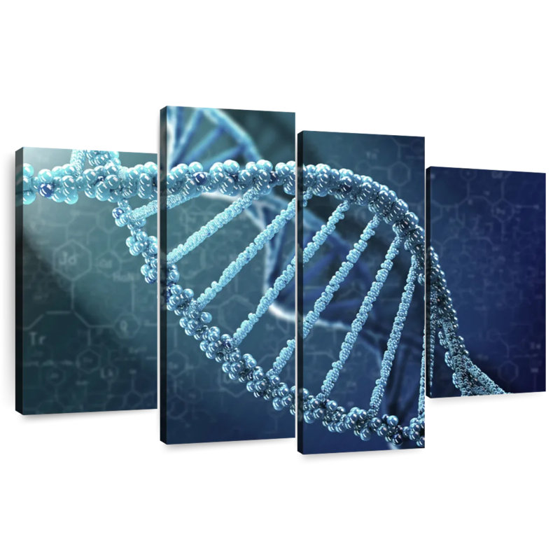 Keiri DNA Strand Close Up, 27" H x 43" W