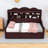 Wooden Daybed with Storage Shelving and 2 Drawers-651935136
