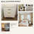 Hattenhauer 19.7" W 3-Drawer Nightstand-1970971573